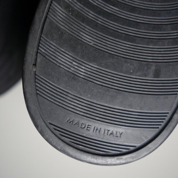 Chanel Toile Suede Calfskin Hi-Top Double Zip Sneakers Made In Italy, Size 11 - Picture 15 of 15